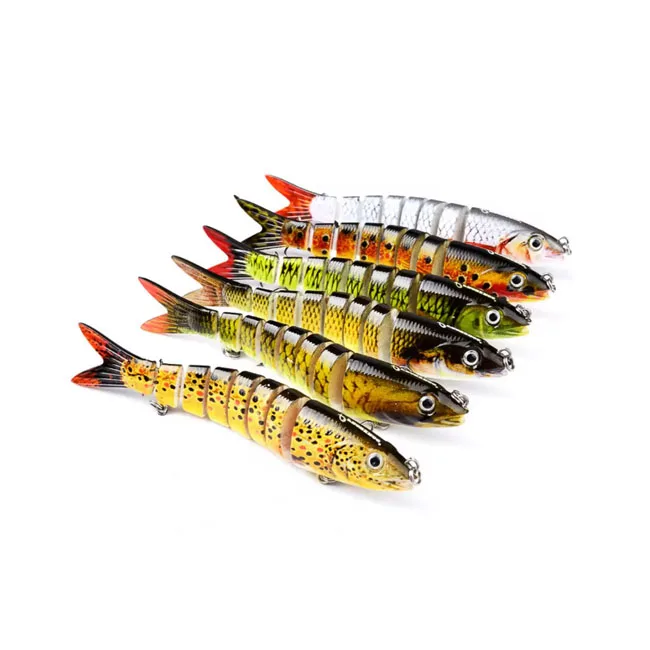 Wholesale Artificial Fishing Lure Minnow Pesca Jointed Swimbait Jointed ...