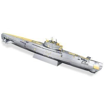piececool SUBMARINE HP156-SG 3Dメタルパズル Alibaba.com: Piececool HP156-SG Military Diecast Submarine Model