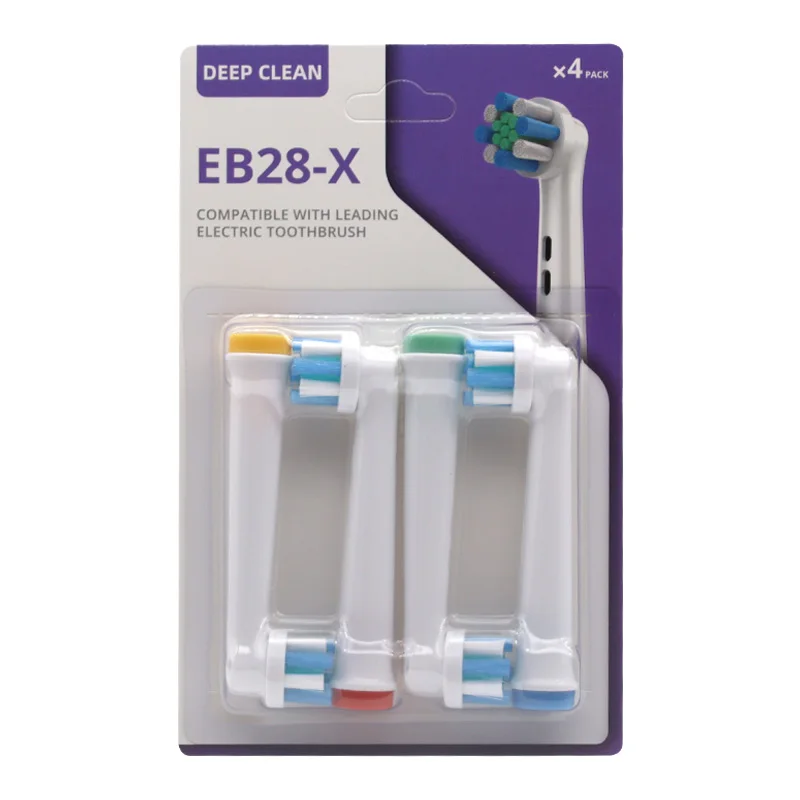 Nylon 610/612 Bristle Toothbrush Heads for Home Use with 100Packs MOQ - Compatible with Rotary Electric Toothbrush