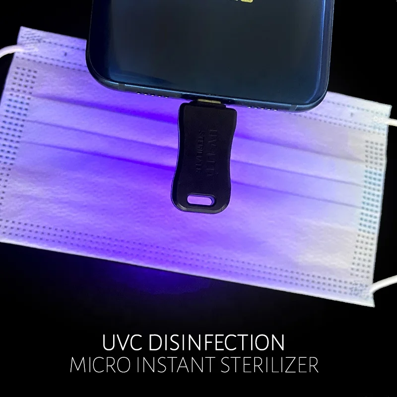 
Прямая продажа с фабрики Портативный дезинфекционный ультрафиолетовый УФ-стерилизатор USB для мобильного телефона ежедневная дезинфекция мини-лампа с Заводской ценой 