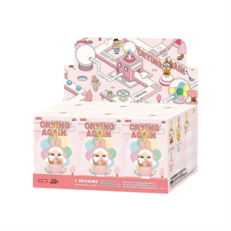 POPMART オリジナル CRY BABY Crying Again シリーズ ぬいぐるみ