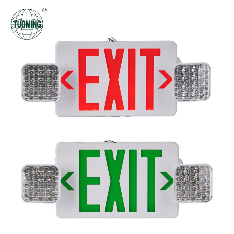 Emergency Exit Sign Supplier New Slim Listed Led Combo Emergency Exit ...