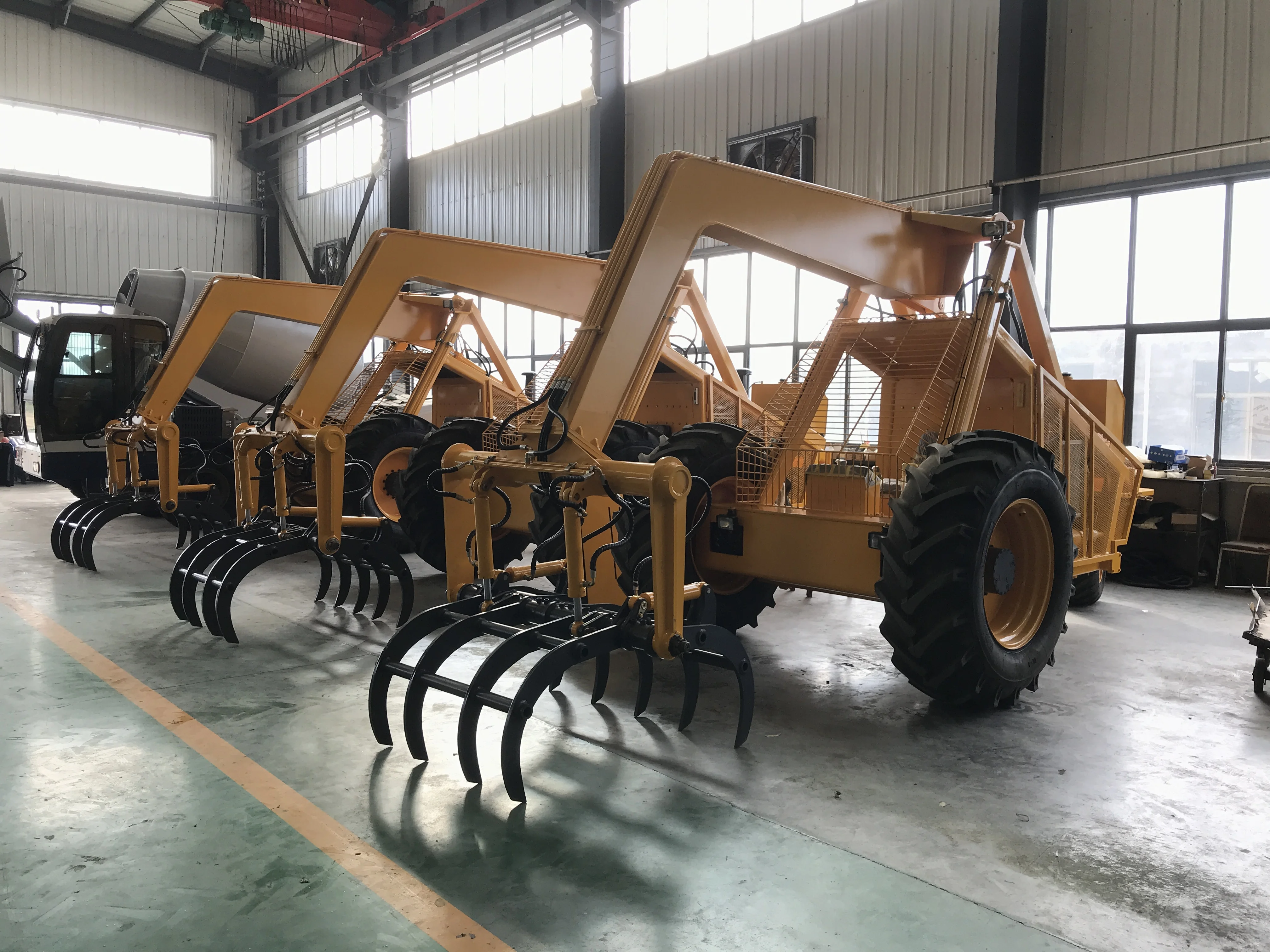 China BELL Three Wheel Logger with 100HP Engine