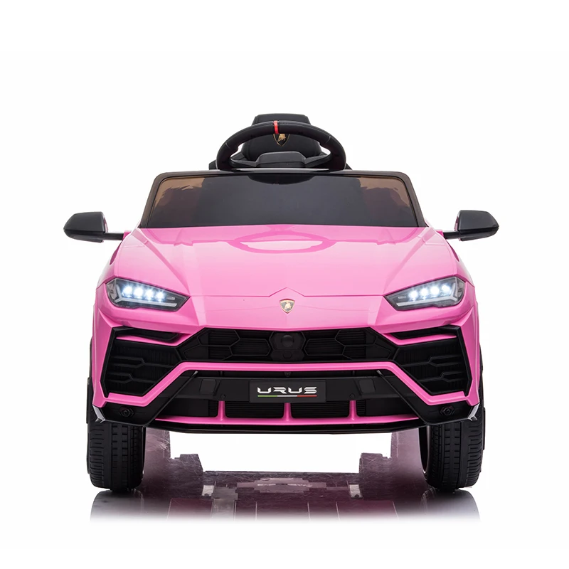 ランボルギーニ ウルス ピンク 子供用電動玩具車 12V キッズ電動カー