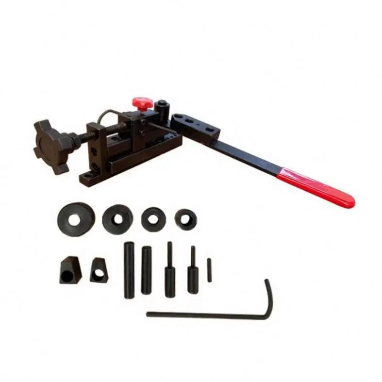 TEBAK Manual Mounting Mini Universal Bending Bender Forms Wire, Flat Metal and Tubing Pipe Bending Tool