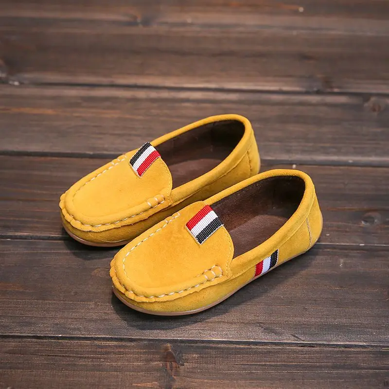 Праздничная уличная Праздничная детская обувь; Удобная кожаная обувь для мальчиков; Лоферы; Обувь