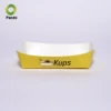 Barco de papel amarillo