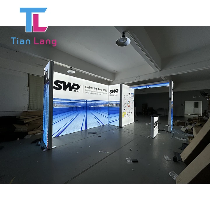 TianLang agent soovitatud kaubandusnäituse stanii valgustatud kast portaabelne kaubandusnäituse stanii reklaam valgustatud kastid raam aluminiumpõhine valgustatud kast