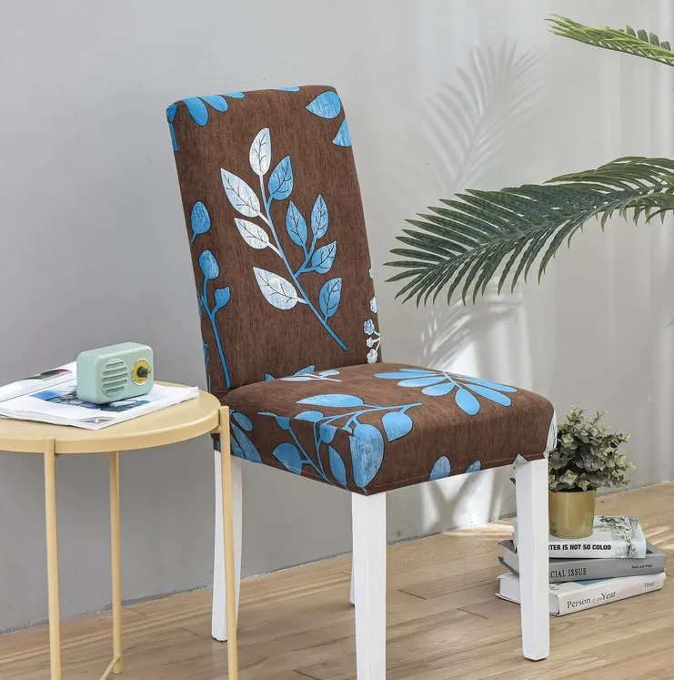 Новинка, эластичные чехлы на стулья из молочного шелка Sunny Textile