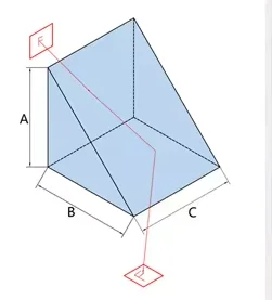 Manufacturer Triangular Optical Prism Customized Reflective Prism  Glass Right Angle Prism
