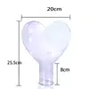 หัวใจสีขาว(W20*H25.5cm)