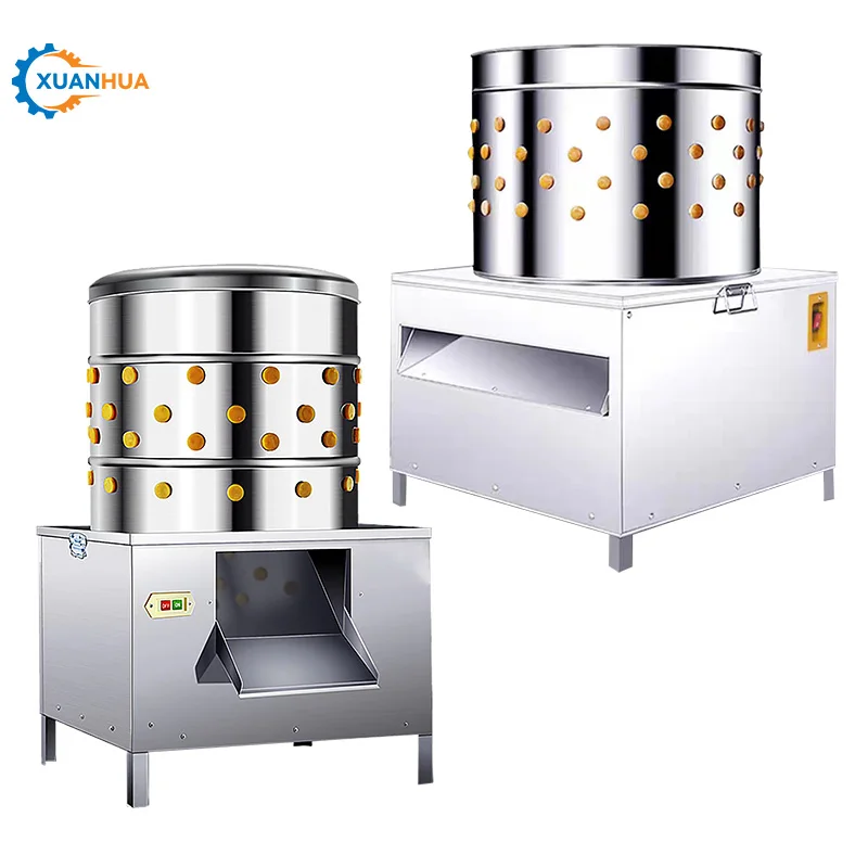 Automatic Chicken Defeathering Plucking Machine Big Industrial Automatic Chicken Pheasant Poultry Plucker Machine