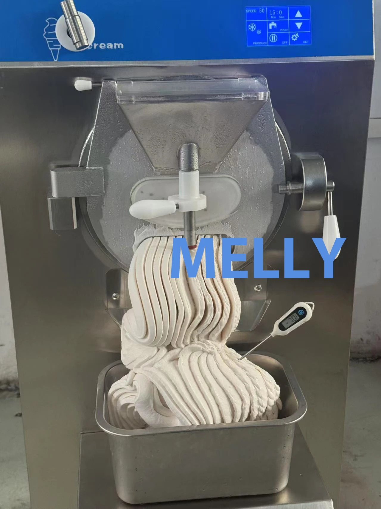 ア*マ様 アイスクリームフリーザー　 ジェラードマシーン　業務用　家庭用 60L メイジェシー ハードアイスクリームマシン/ジェラート用バッチ