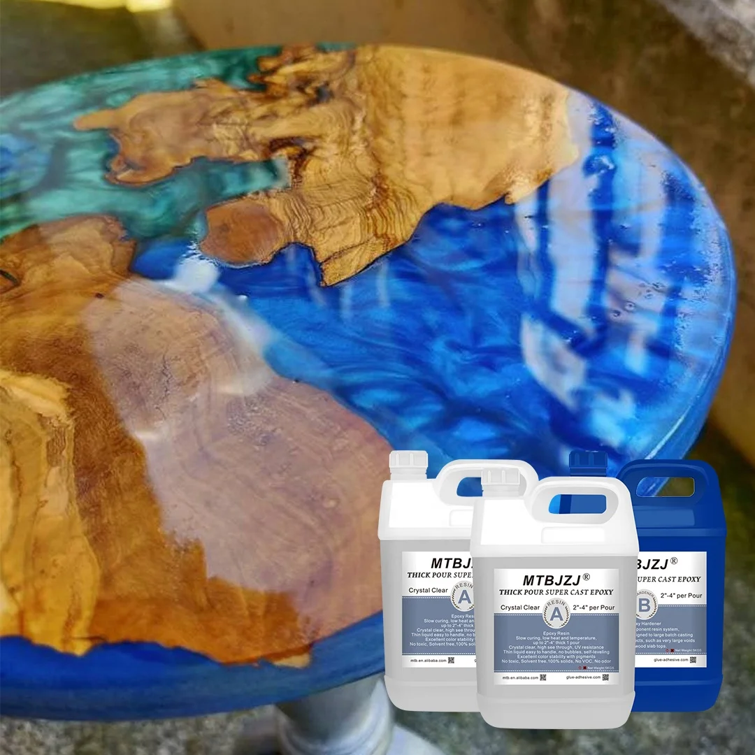 Crystal Deep Pour Epoxy for Wood Furniture - China Deep Pour Epoxy, Crystal Deep  Pour Epoxy