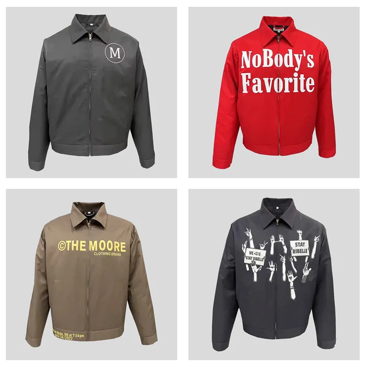 Shop Our Hot Sale Twill Custom Worker Eisenhower Mens Work Jacket