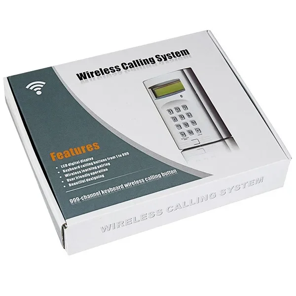 Wireless Kitchen Chef Call Waiter Server System for Chef Wireless Keypad Transmitter Digital Transmitter Keypad in Restaurant