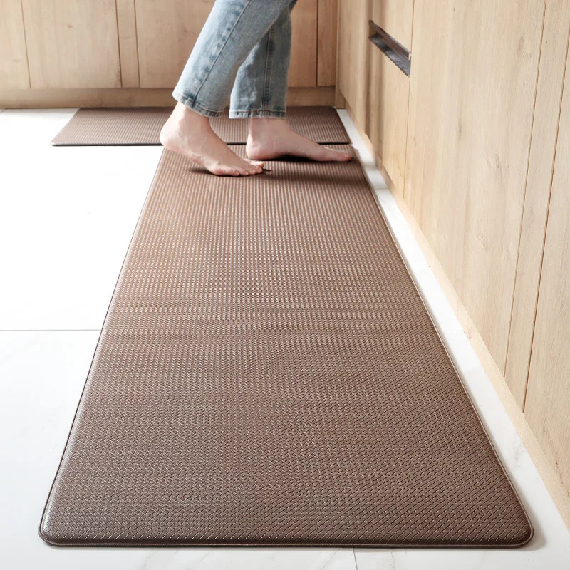Waterproof Balcony Leather Carpet Home Rug Oil-proof Carpets Non-slip Door  Mat
