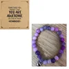 Purple shavings love card