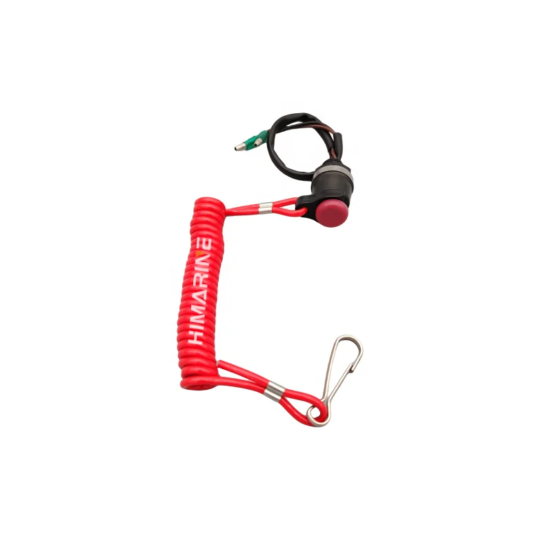 Lanière De Commutateur D'arrêt De Sécurité Pour Hors-bord 8-115HP - Numéros OE 3A3068300 Etc. - Compatible Nombreux Modèles - 9