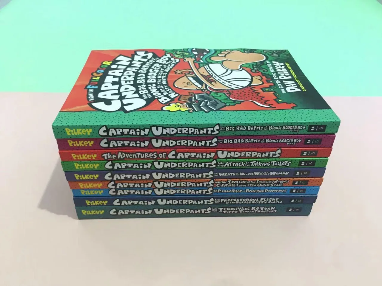 Captain Underpants Comic Books - Full Color Fun for Kids