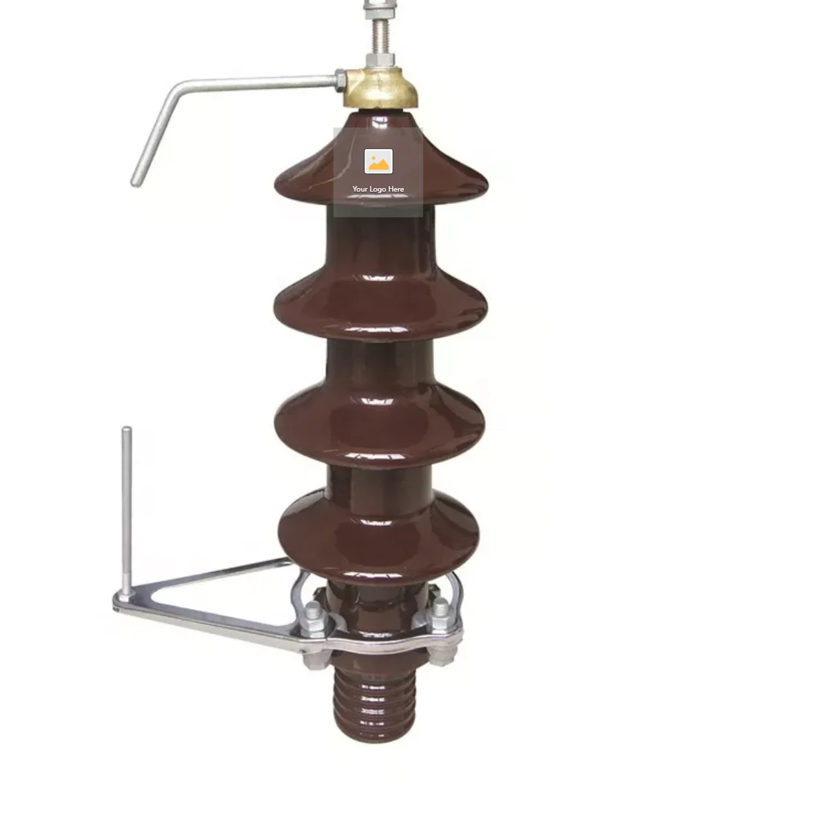 Ansi En Din Transformer Porcelain Insulator Bushing Brass High Voltage