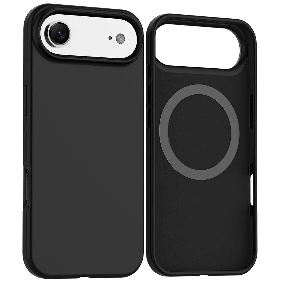 Fundas de Teléfono de Silicio Líquido, Fibra Micro Magnética, Duro y Resistente a los Impactos para iPhone 17 Air de Laudtec