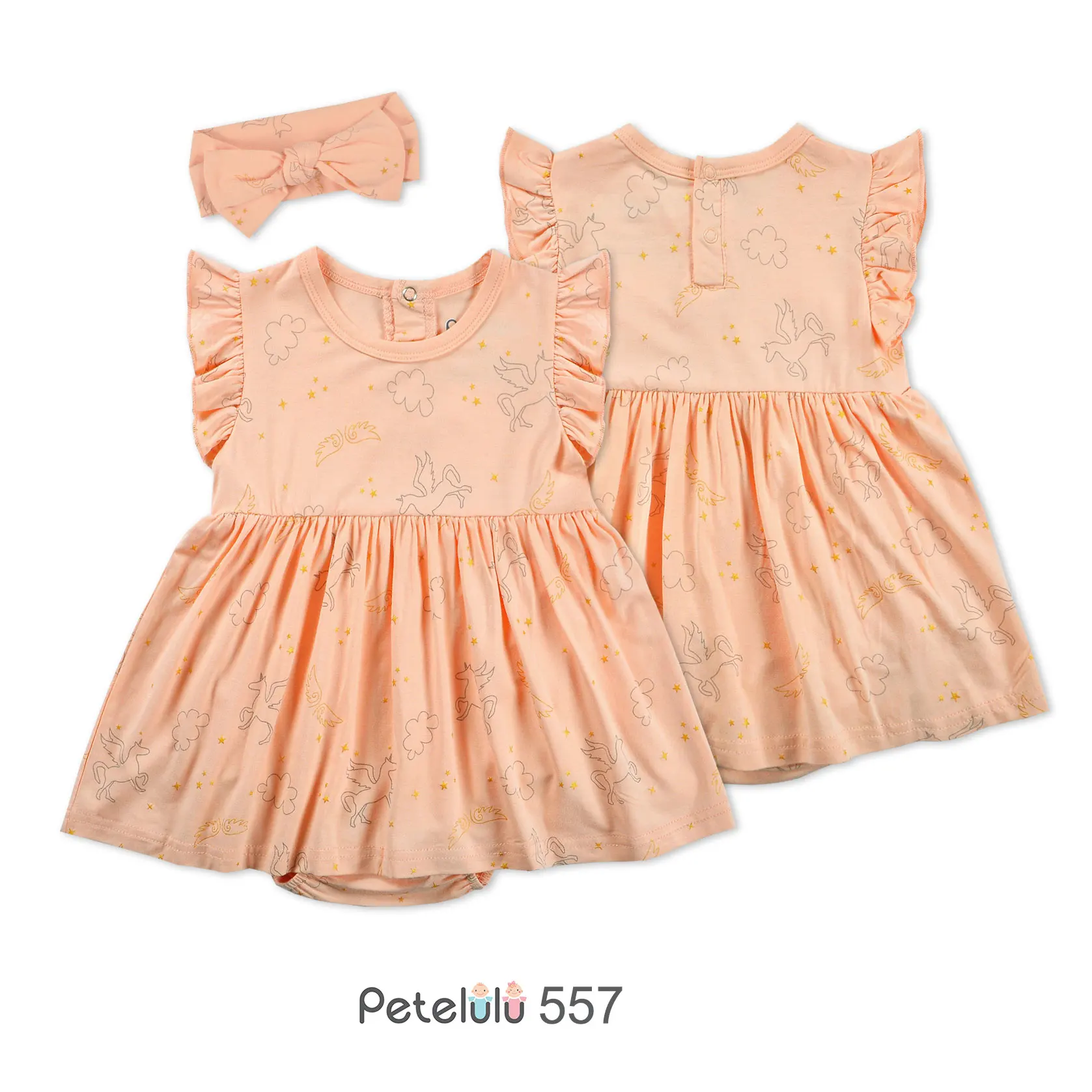 Детское платье из бамбука