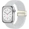 Boucle magnétique en métal-blanc gris