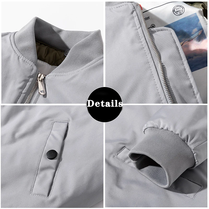 Customized Winter Baseball jacket mens hood bomber letterman varsity jackets_voghion.com