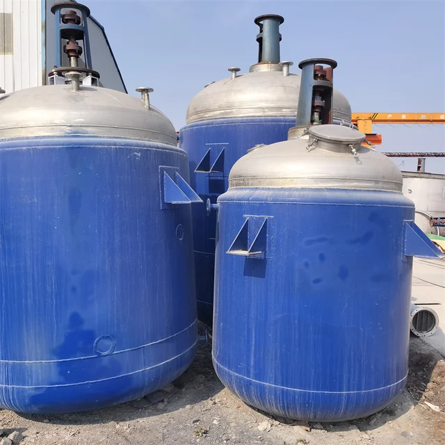 High-Temperature Corrosion-Resistant Vertical Liquid Reactor Tank Stainless Steel Vacuum Reaction Vessel Pressure Vessel Engine