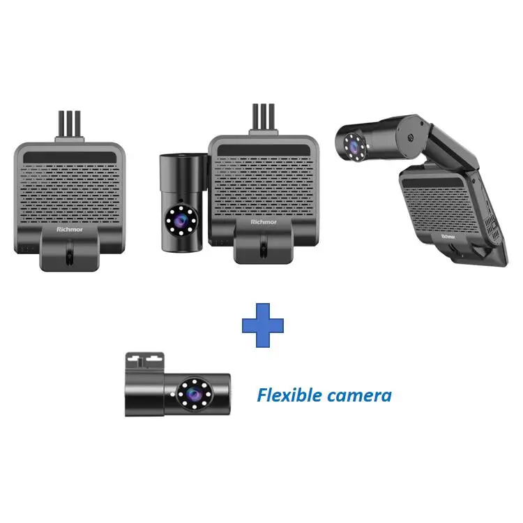 Richmor Vehicle Driving Recorder 1080P Camera HD Car DVR  Gps Tracking Cloud Storage Mini DVR Recorder Camera 4G Dash Camera