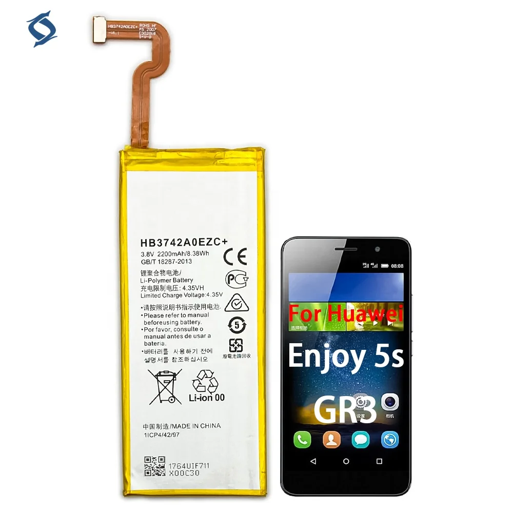 Batería De Suministro Directo De Fábrica Gr3 Para Teléfono Móvil Huawei  Enjoy 5s,Alta Calidad,Ori Hb3742a0ezc + - Buy Baterías Huawei Tag-al00 Tl00  L22 L01 L13 L23,Batería De Iones De Litio De Digital