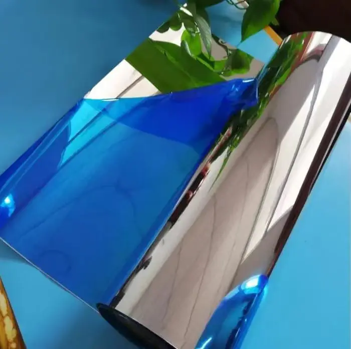 High Reflective Self Adhesive Mirror Reflective Pet Mylar Plastic Film