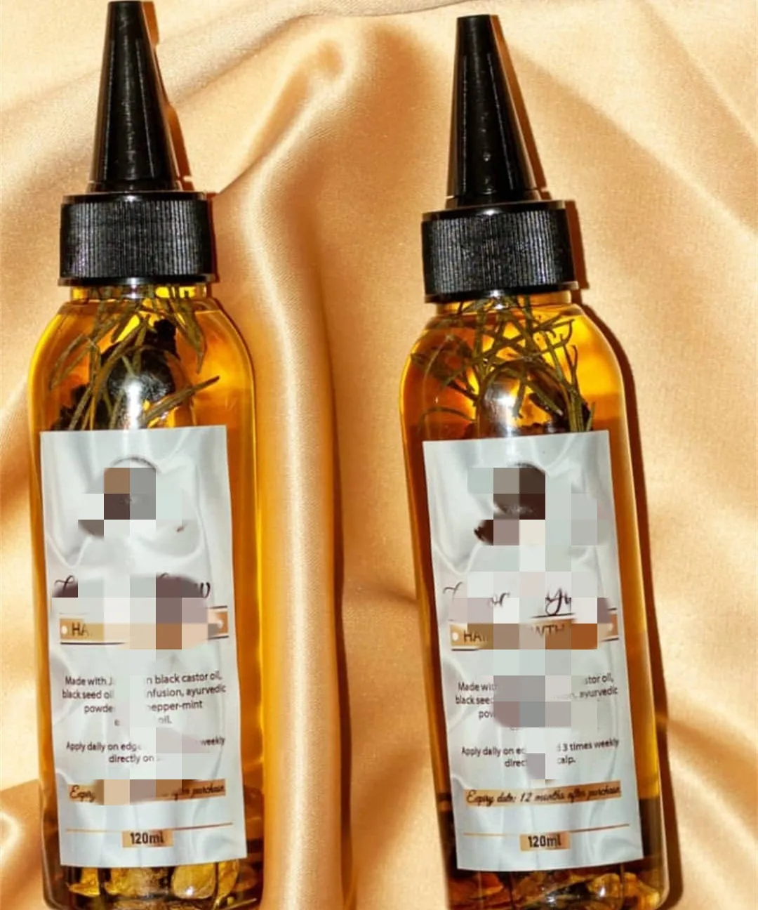 50ml 100ml 150ml 200ml Soft Hair Oil Bottle Dye Squeeze Applicator