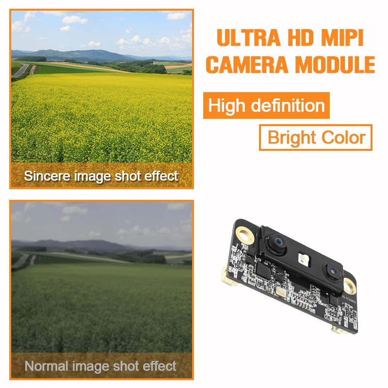 Mini 2MP Facial Recognition Binocular RGB Dual Lens AI USB Camera 3D Face Recognition Camera Module USB2.0 With IR Infrared