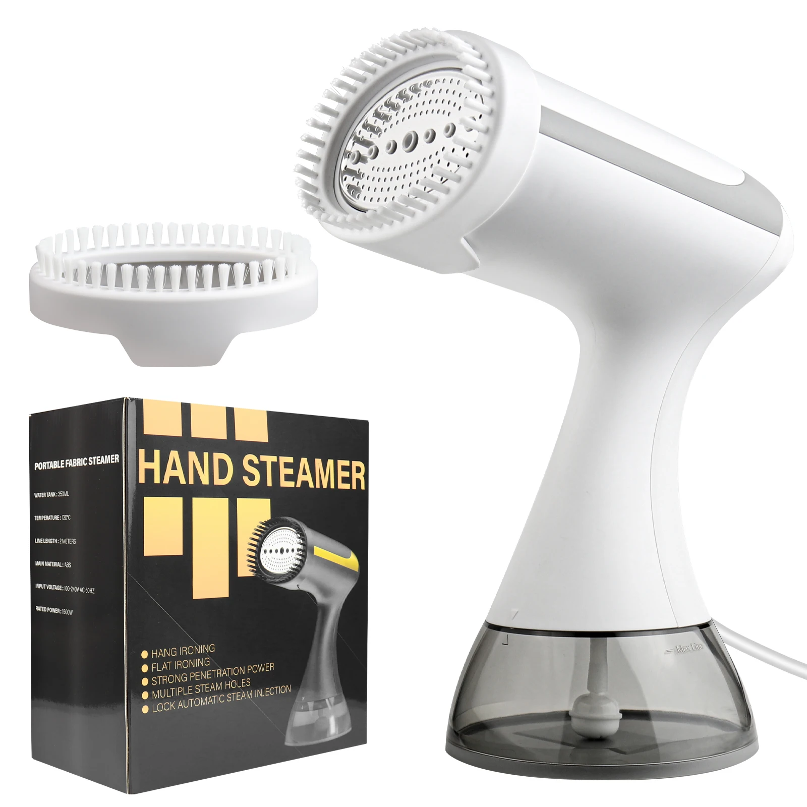 Smad Mini Portable Travel Handy Clothes Garment Steamer Fast Heat Up Powerful Household Fabric Wrinkle Iron