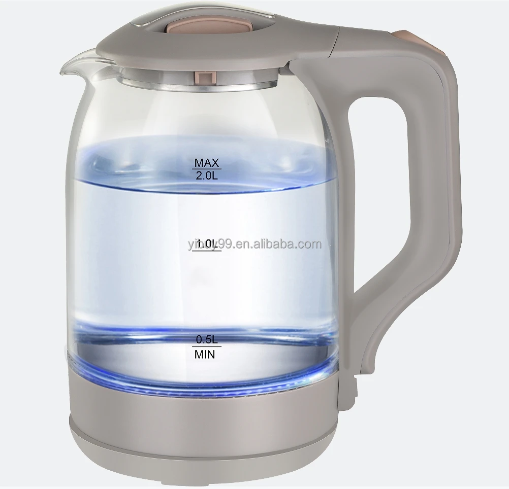 Cordless Kettle And Teapot Milk Boiler Coffee Teapot Transparent Glass