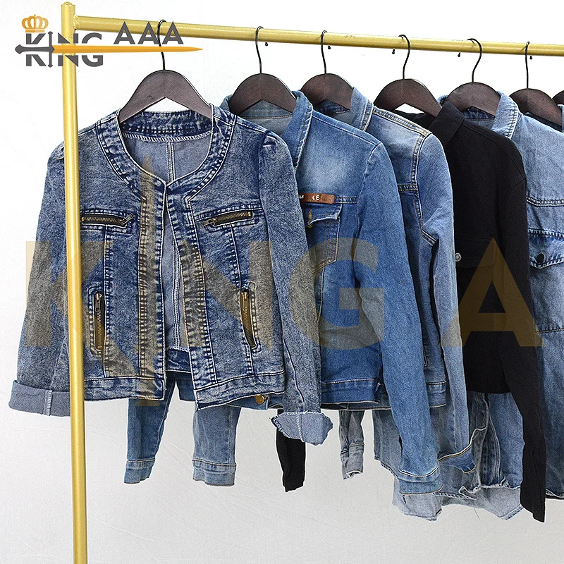 Good Quality Men Used Clothing Bale Jacket Jeans Wear Second Hand