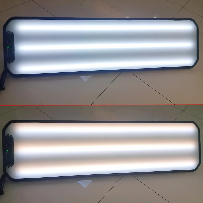  Dent Light 6LED Strip Line Reflective Board Lamp  Light for Dent Detection Hail Damage  Repair Light No Stand