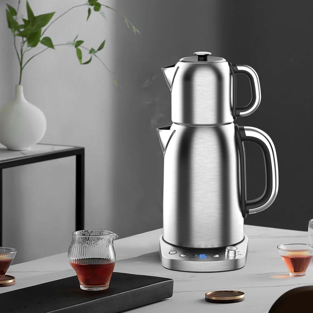 NEW Smart Kitchen Appliances Turkish Tea Maker with Digital Base ...