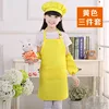 Traje de sombrero amarillo