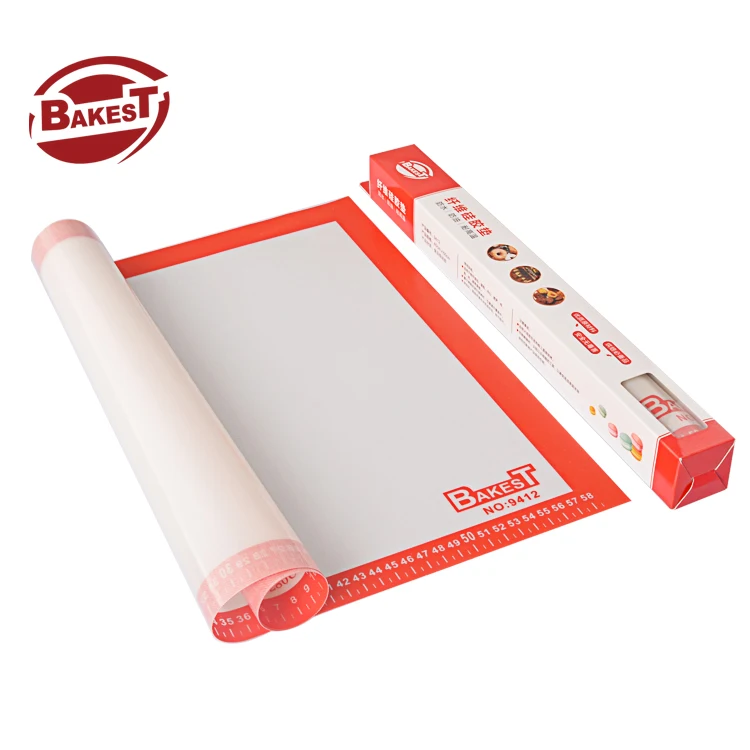 Wholesale Customized Logo Food Grade Silicone Kneading Mat Non-Stick Kitchen Baking Mat with Logo Baking & Pastry Tools