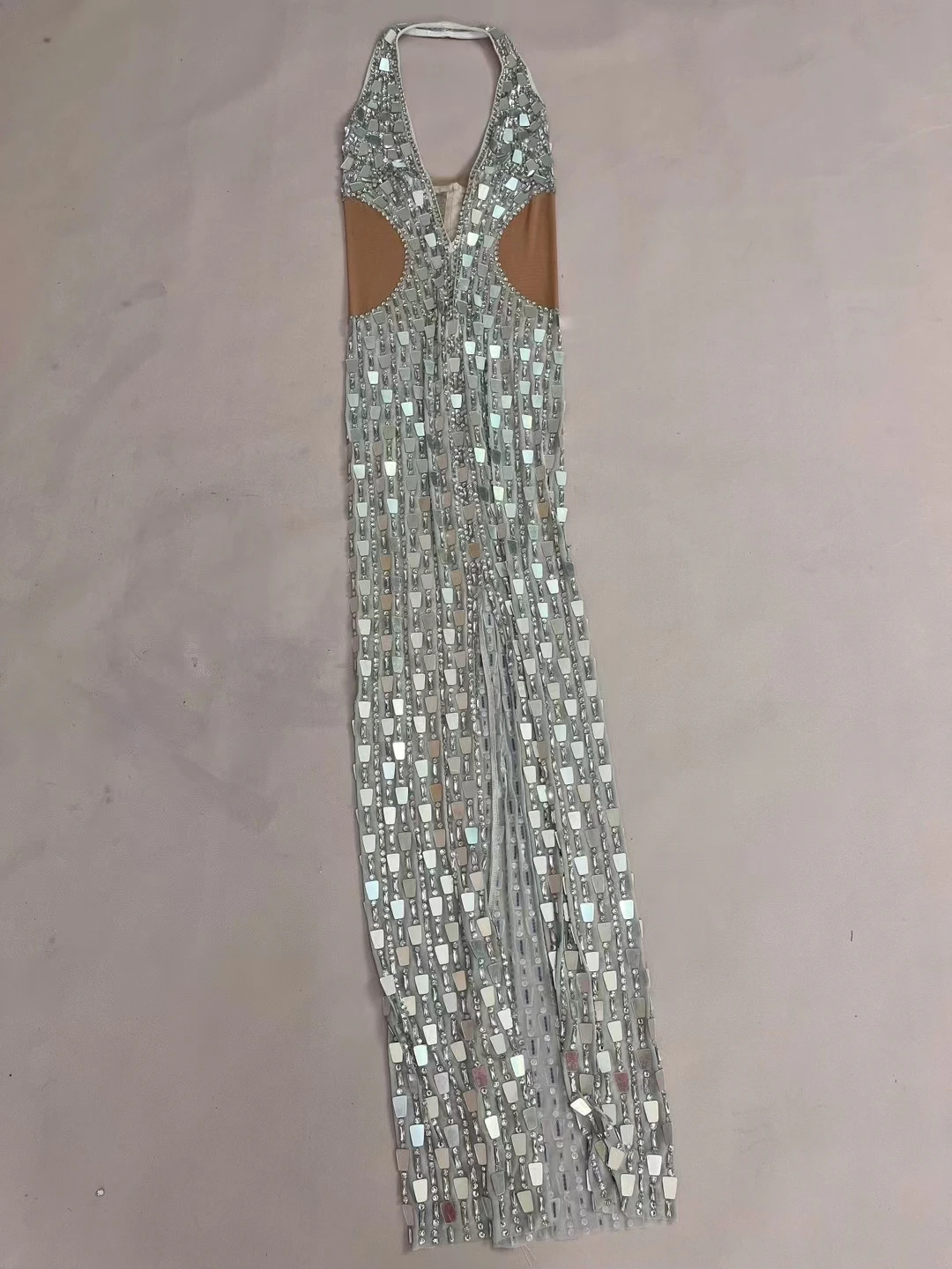 Sexy Rhinestone Glitter Birthday Pageant Dress Ball Gown Women High Slit  Club Banquet Long Dress Party Wear Prom Evening Dress| Alibaba.com