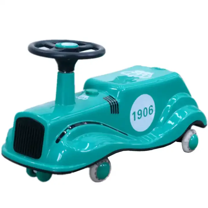 Safety Material Baby Swing Car Wholesale Ride on Car Toy Twist Car with  Anti-rollover Small Wheels