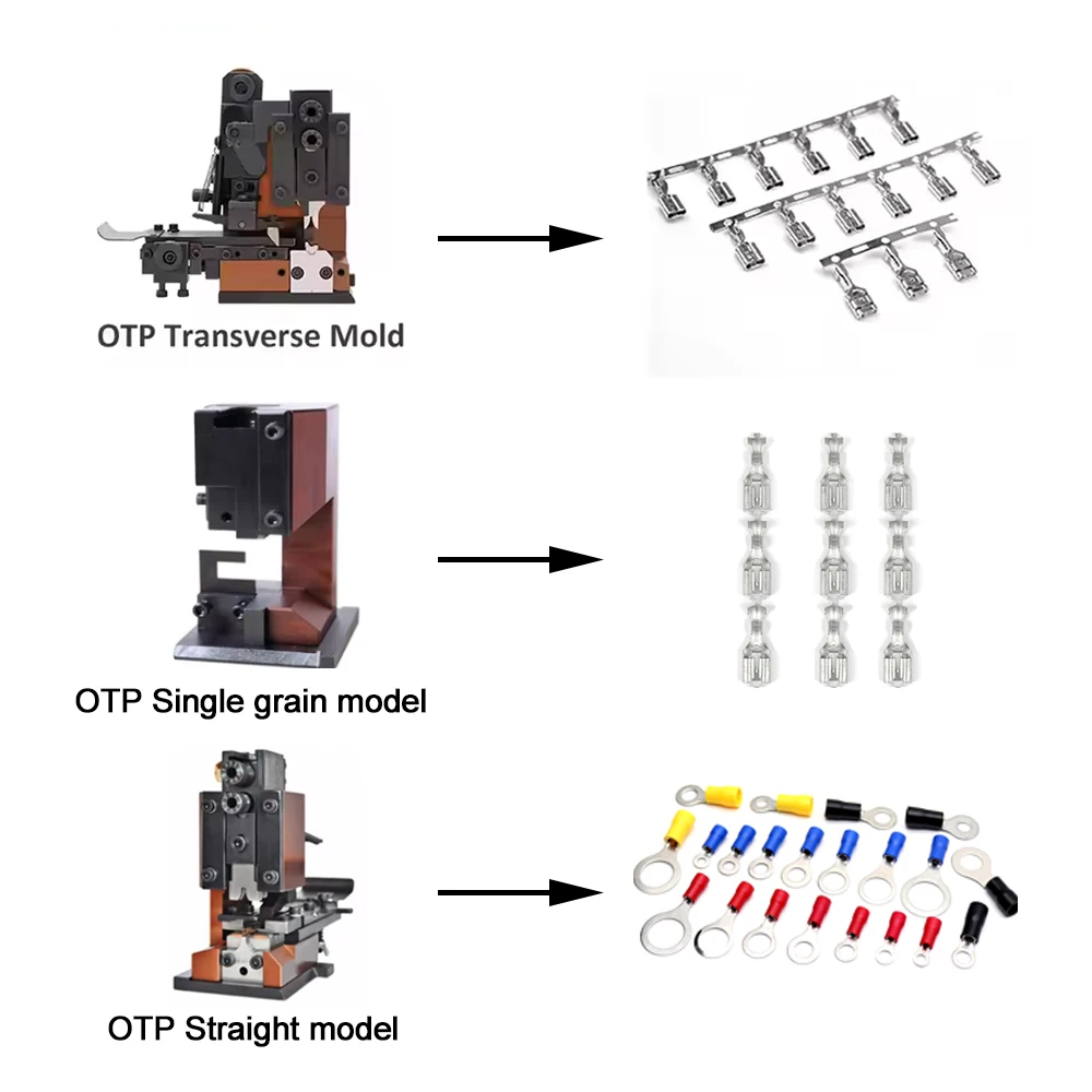 Fully Semi-automatic ultra Quiet Terminal Machine OTP Mold Electric Crimping Machine Wire Crimping and Terminal Making Machine