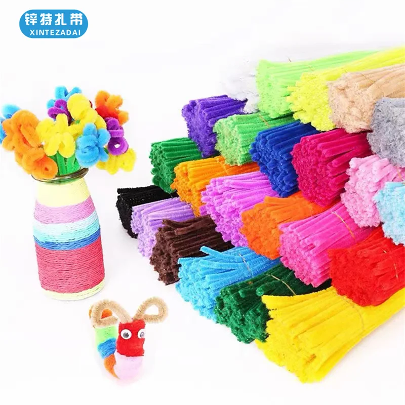 Wholesale Chenille Stems Pipe Cleaners Craft Supplies For Kid Diy Pipe