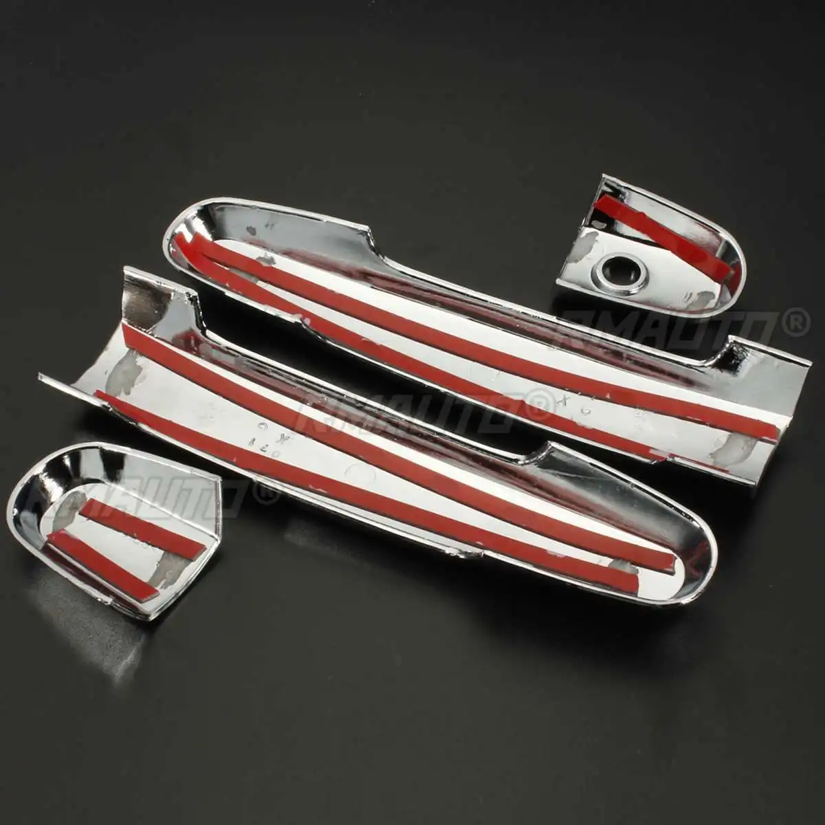 2015 Toyota Highlander Le Front, Driver Side Chrome Exterior Door Handle, With Key Hole - Foto 2