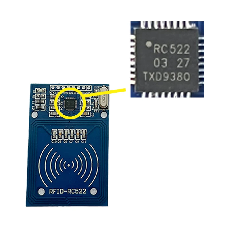 Rc522 Rfid Reader Card Induction Module With S50 Key - Buy Rc522 Rfid ...
