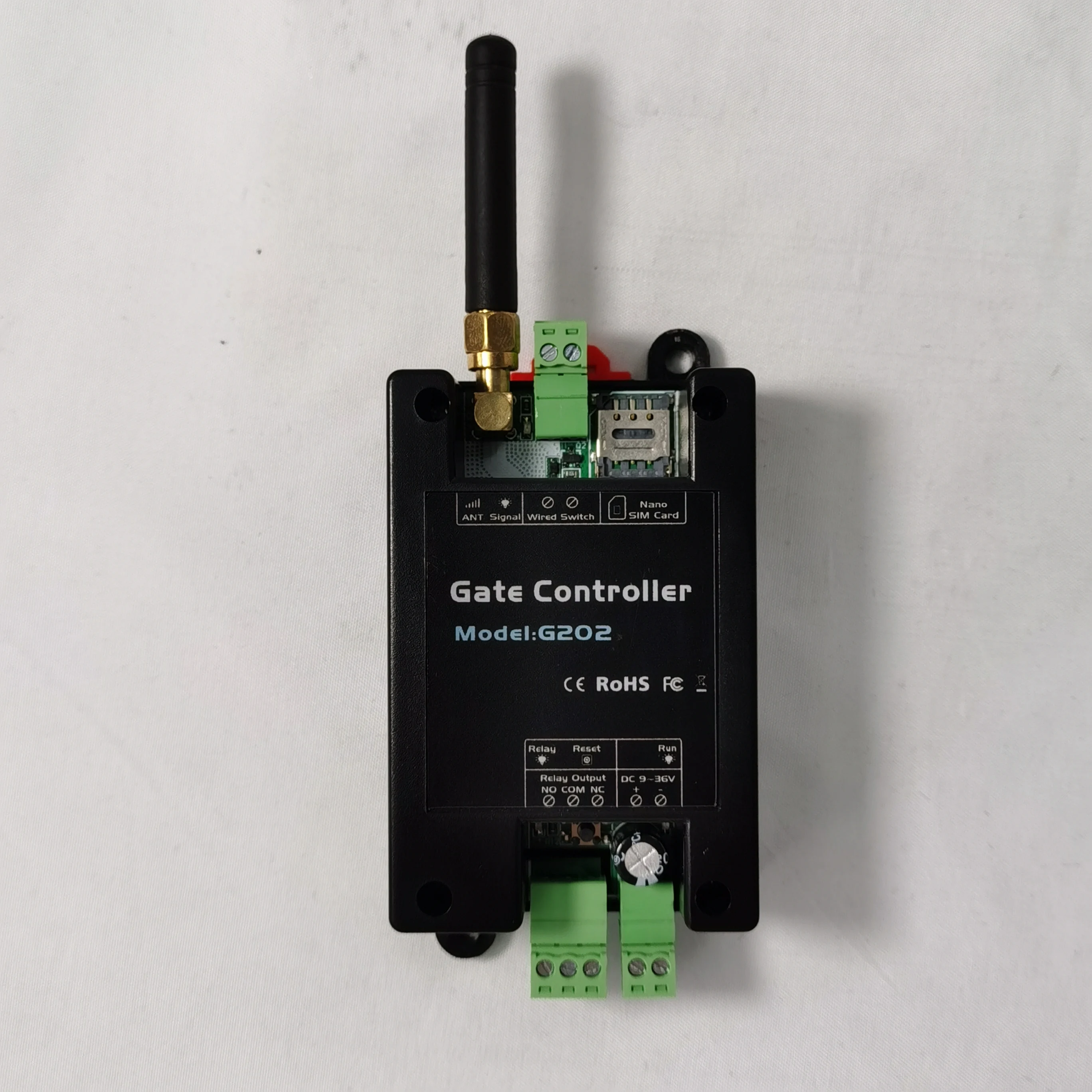 G203 GSM Gate Opener 3G 4G Garage Door Access Remote Control Support Remote Restart Reset Mobile Phone Access Controller Remote Control Switch DC9 To 36V