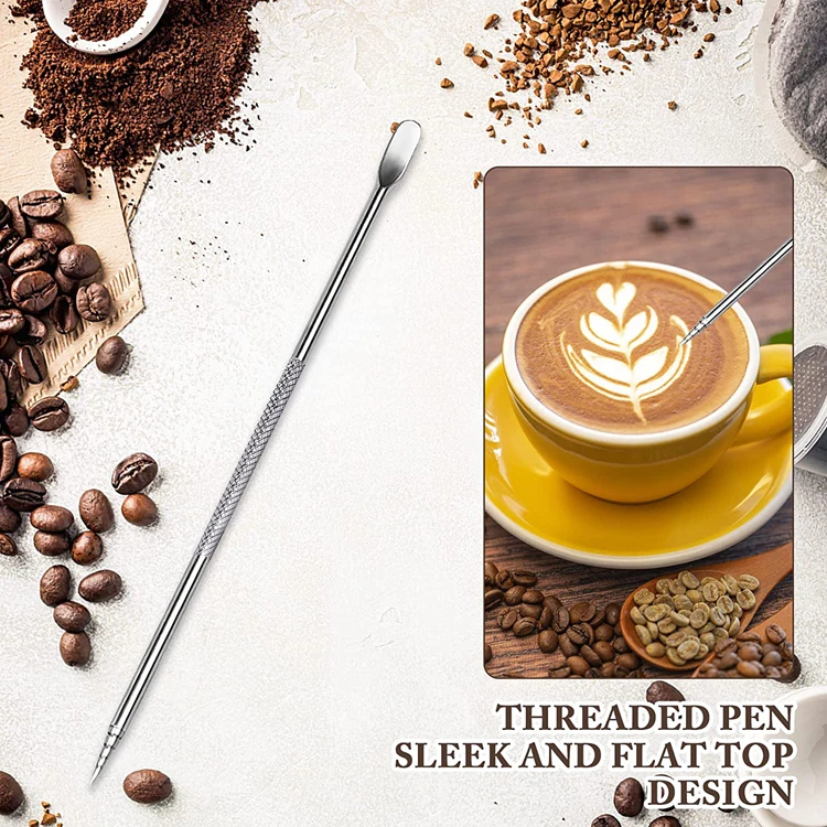 5.31 Stainless Steel Coffee Latte Cappuccino Art Pen Barista Tool